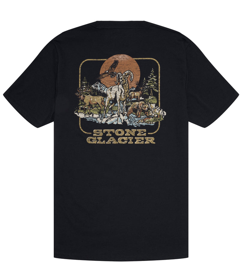 Food Chain T Shirt Back in Black