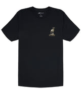 Food Chain T Shirt Front in Black