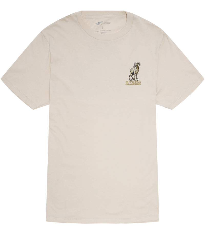 Food Chain T Shirt Front in Natural