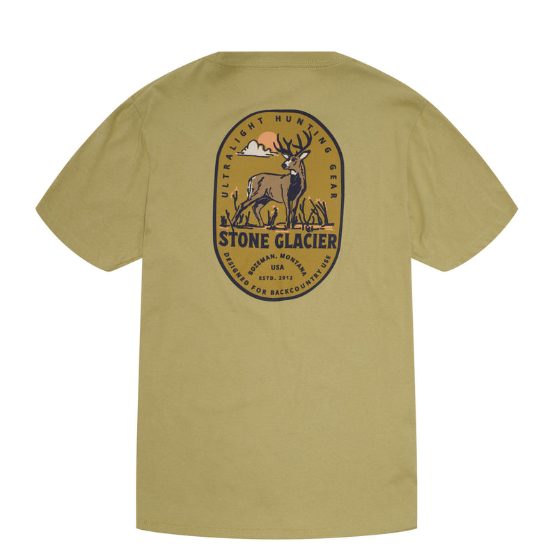 Prairie Muley T-Shirt Green Back