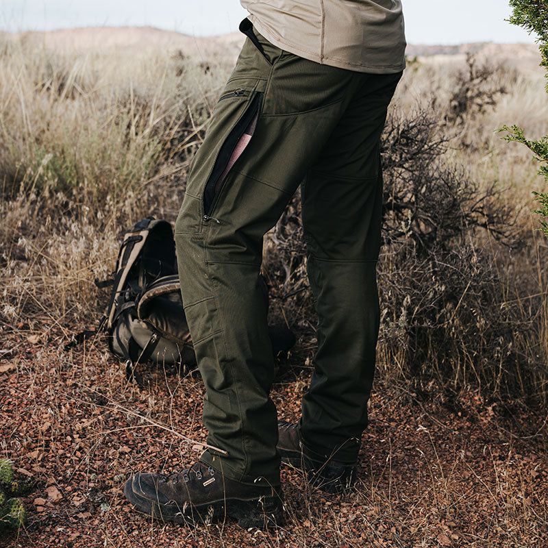 Praxis Pant - quiet, durable hunting pant with knee pad compatibility