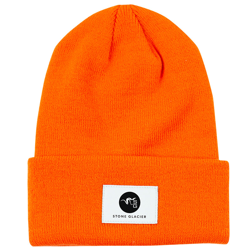 Blaze Orange Frost-vale Circle Ram Tall Cuff Beanie